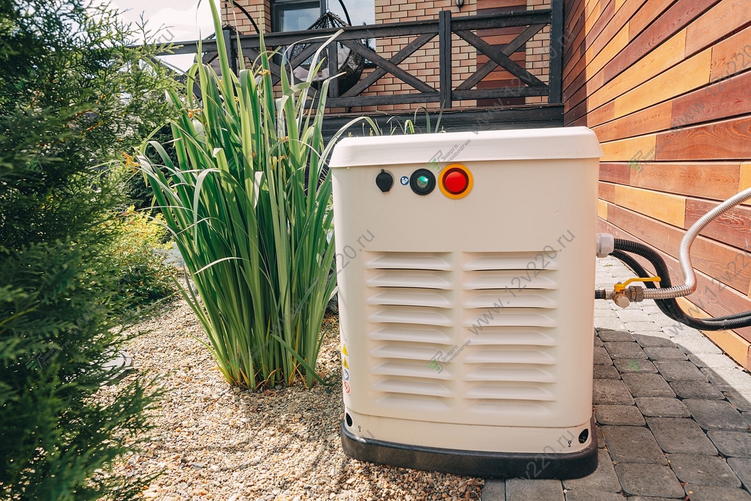 Газовый генератор Generac 7144 (п. Западные Холмы)